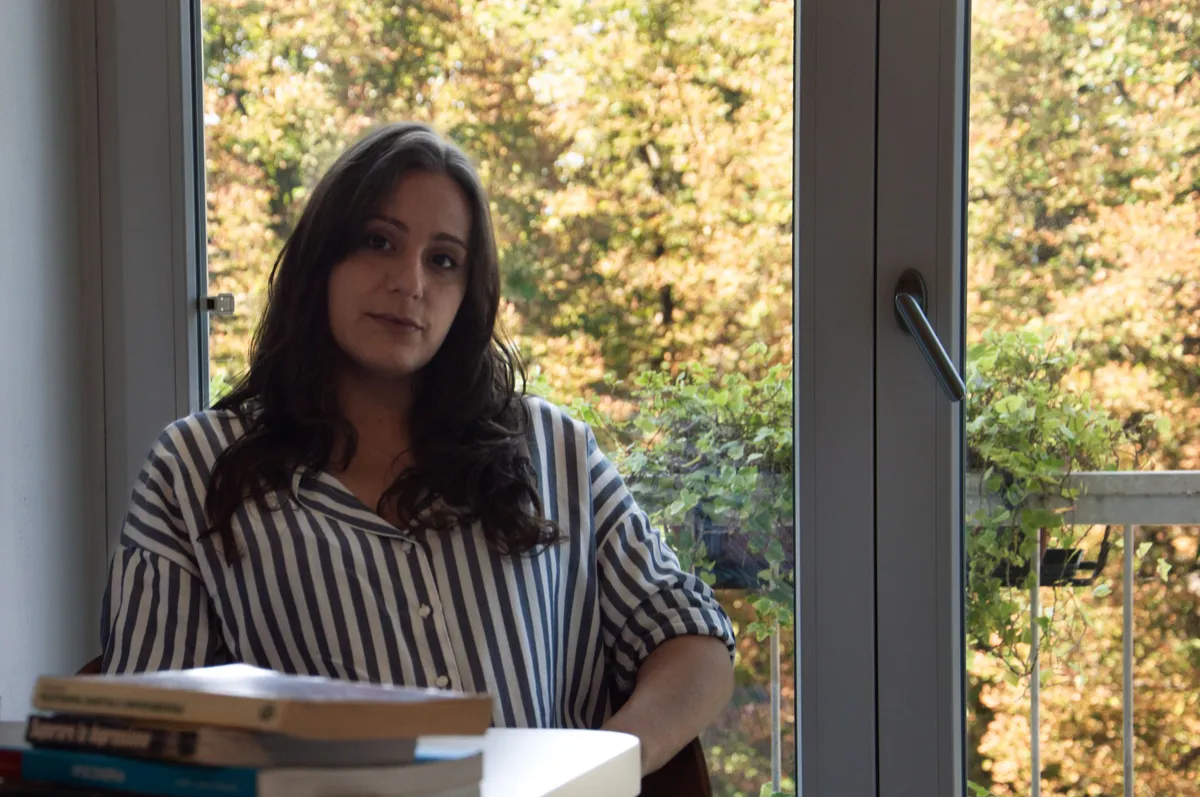 La dottoressa Beatrice Riccó nel suo studio